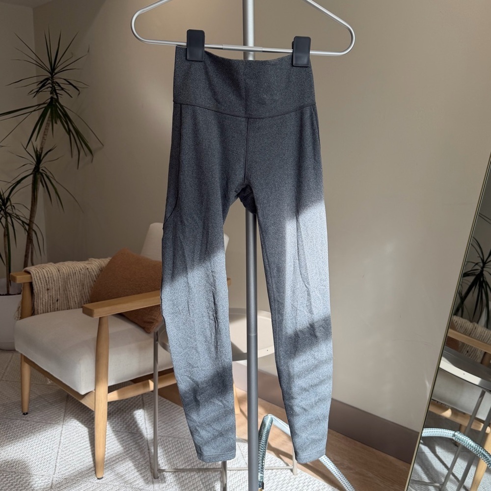 Women’s | Adidas Yoga Studio 7/8 Leggings, Gray | Size XS